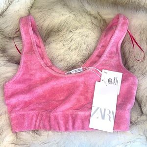 *** BRAND NEW ZARA TERRY CLOTH TOP***